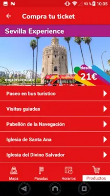 City Sightseeing Spain android App screenshot 1