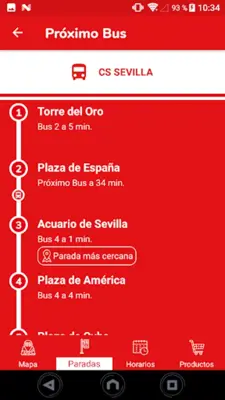 City Sightseeing Spain android App screenshot 4